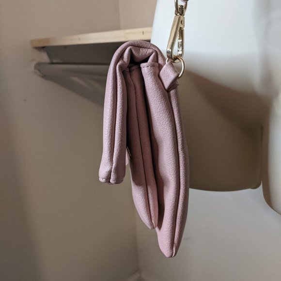 Urban Expressions Baby Pink Vegan Leather Purse - Picture 3 of 6